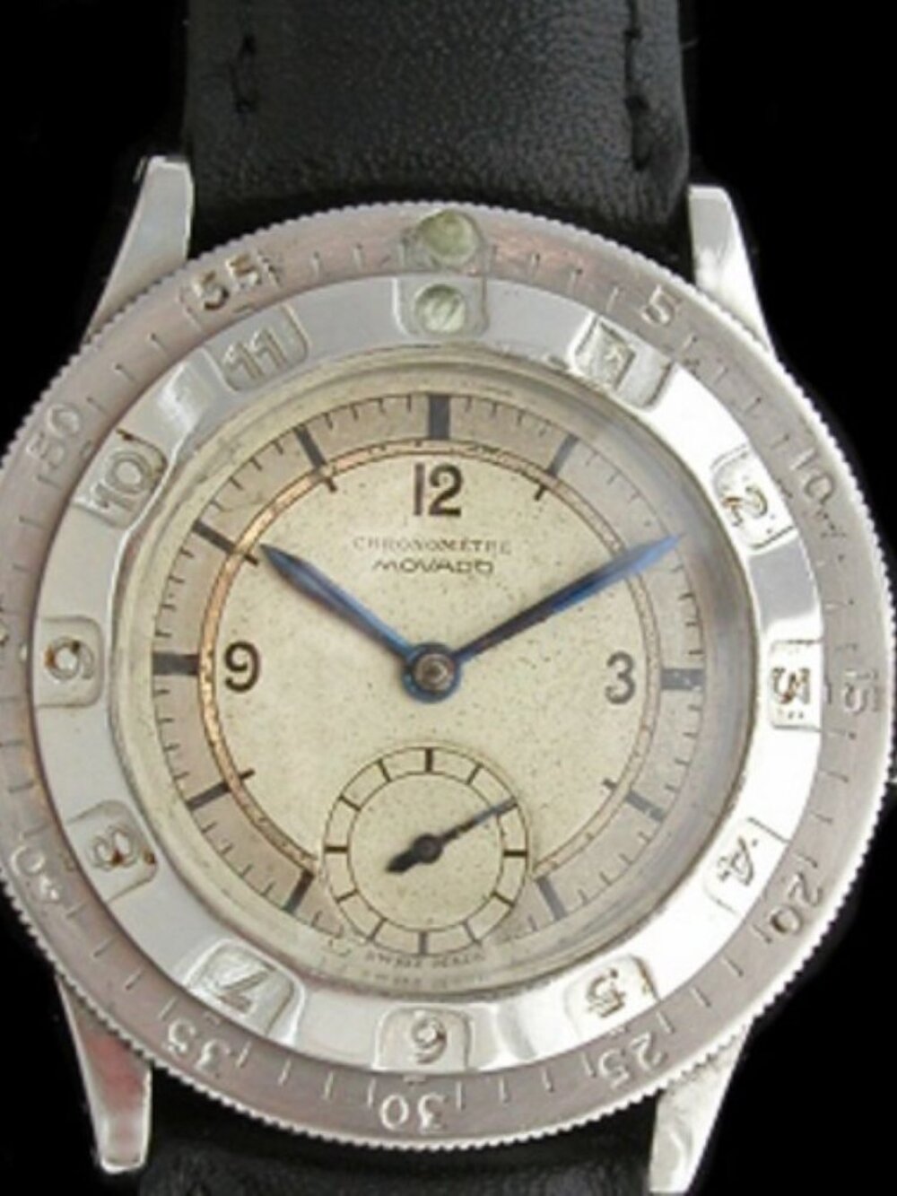 Rare "Holy Grail" 1930s Movado Cronoplan Ref. 11764